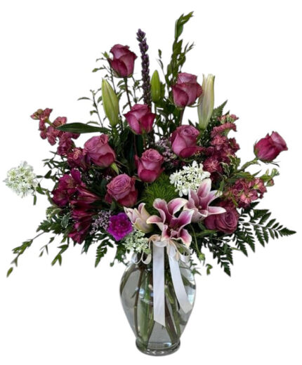 Lavender Splendor Vase Arrangement